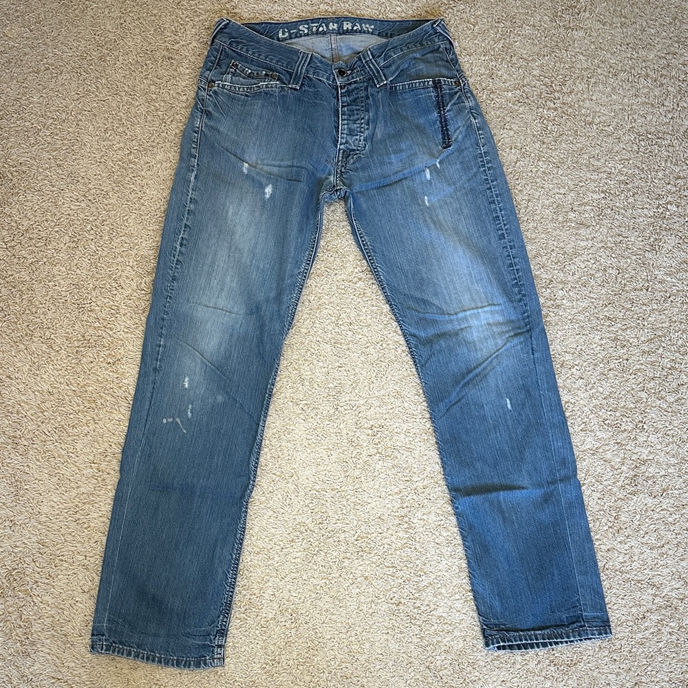 G-Star Straight Blue Jeans